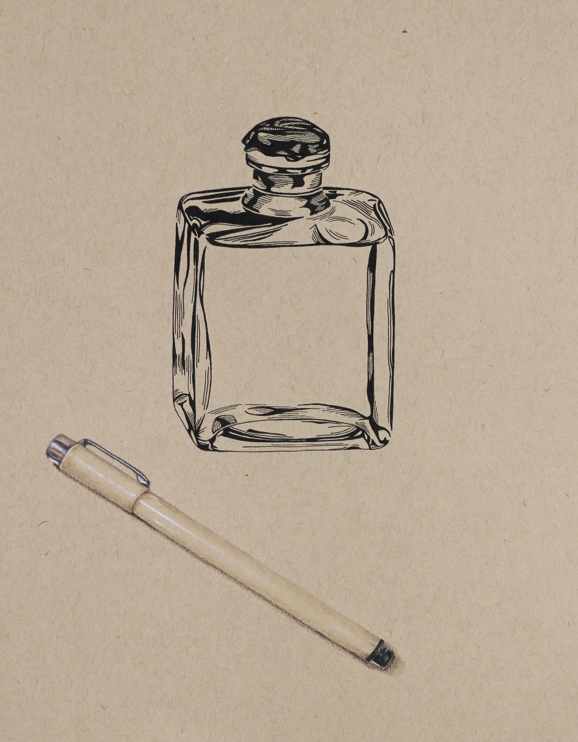 Pen & Bottle